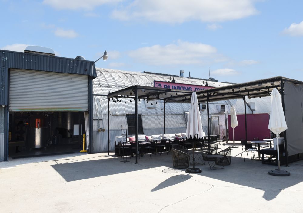 View of Blinking Owl Distillery