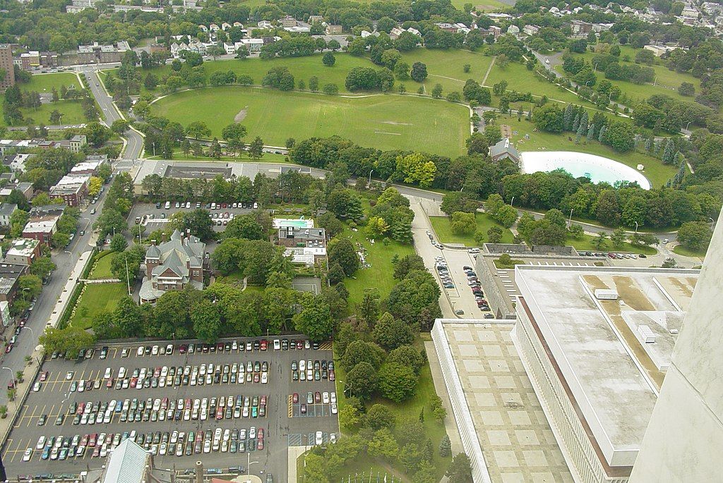 Aerial view of Lincoln Park