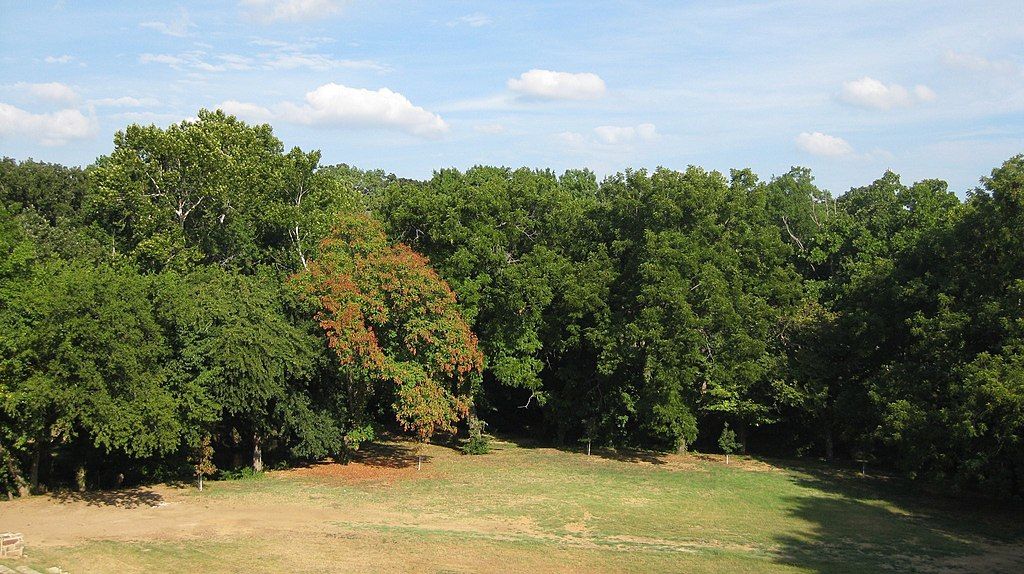 Beautiful landscape of Wintersmith Park