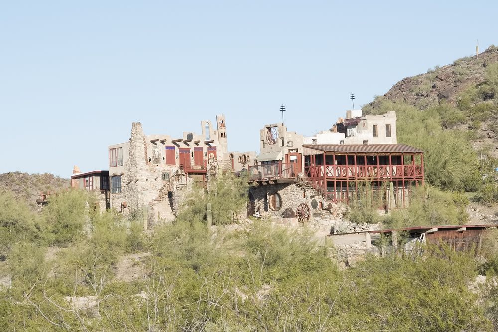 Exterior of the Mystery Castle