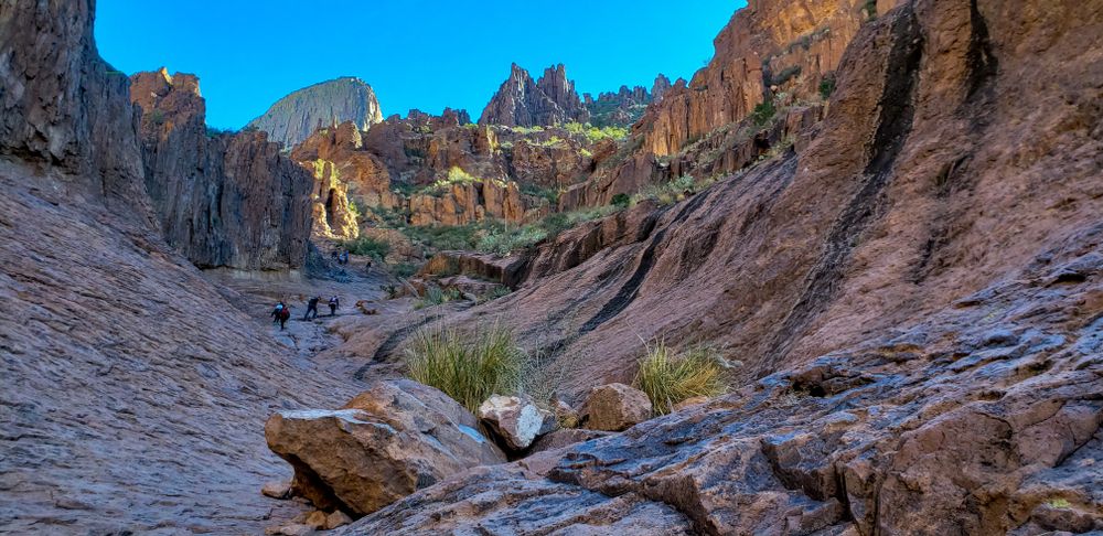 View while climbing the Siphon Draw Trail