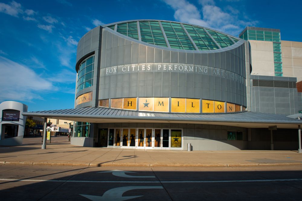 Exterior of Fox Cities Performing Arts Center