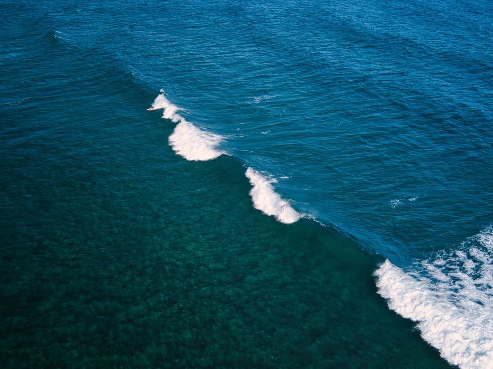 The waves of Surfer’s Beach