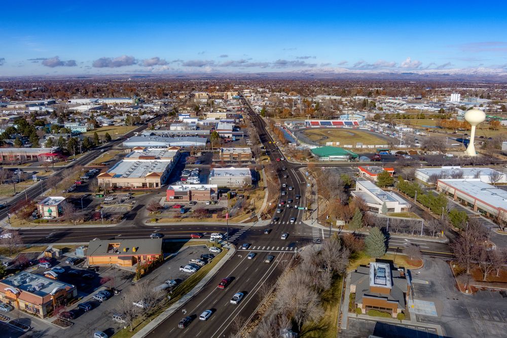 View of Downtown Meridian