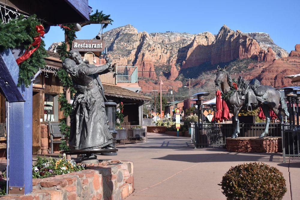 View of Main Street in Sedona