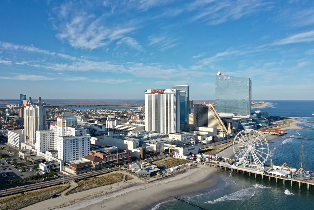 View of Atlantic City from Above