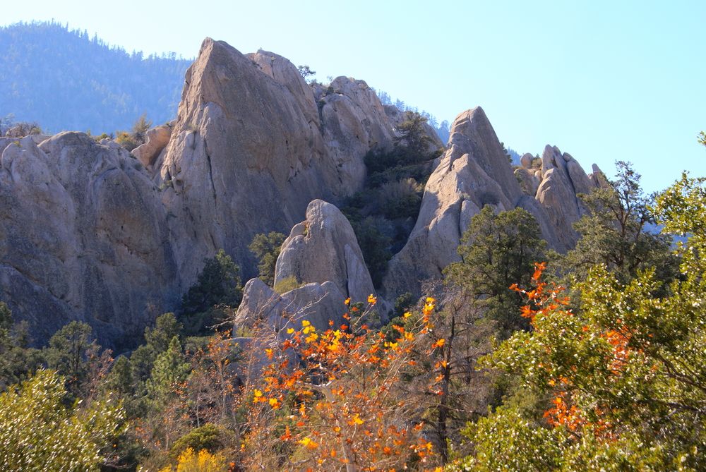 Rock formations at Devil's Punchbowl Natural Area