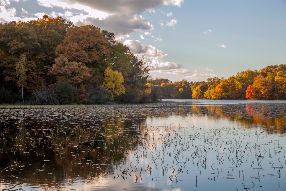 The waters of Lebanon Hills Regional Park