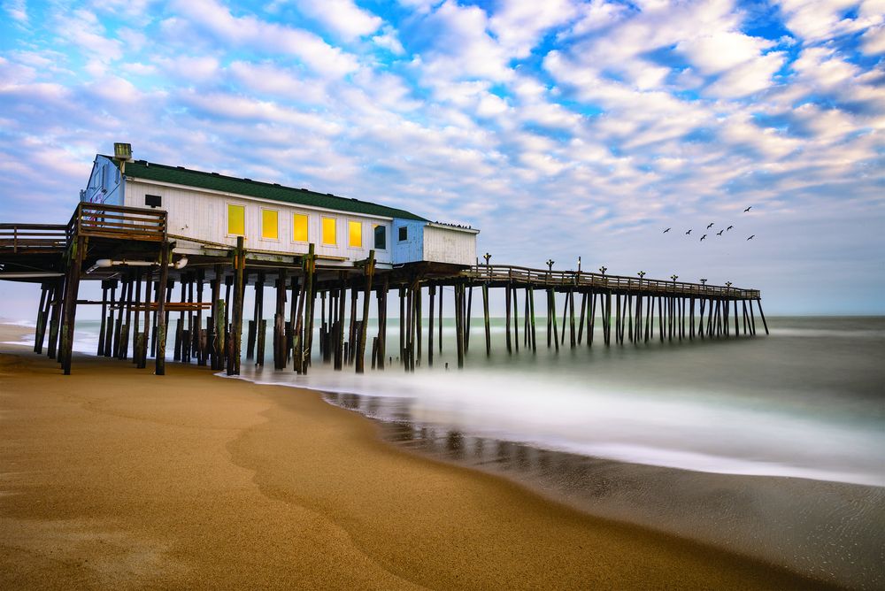 Daytime view of Kitty Hawk Pier