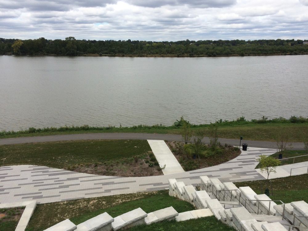 Daytime view of Riverside Park