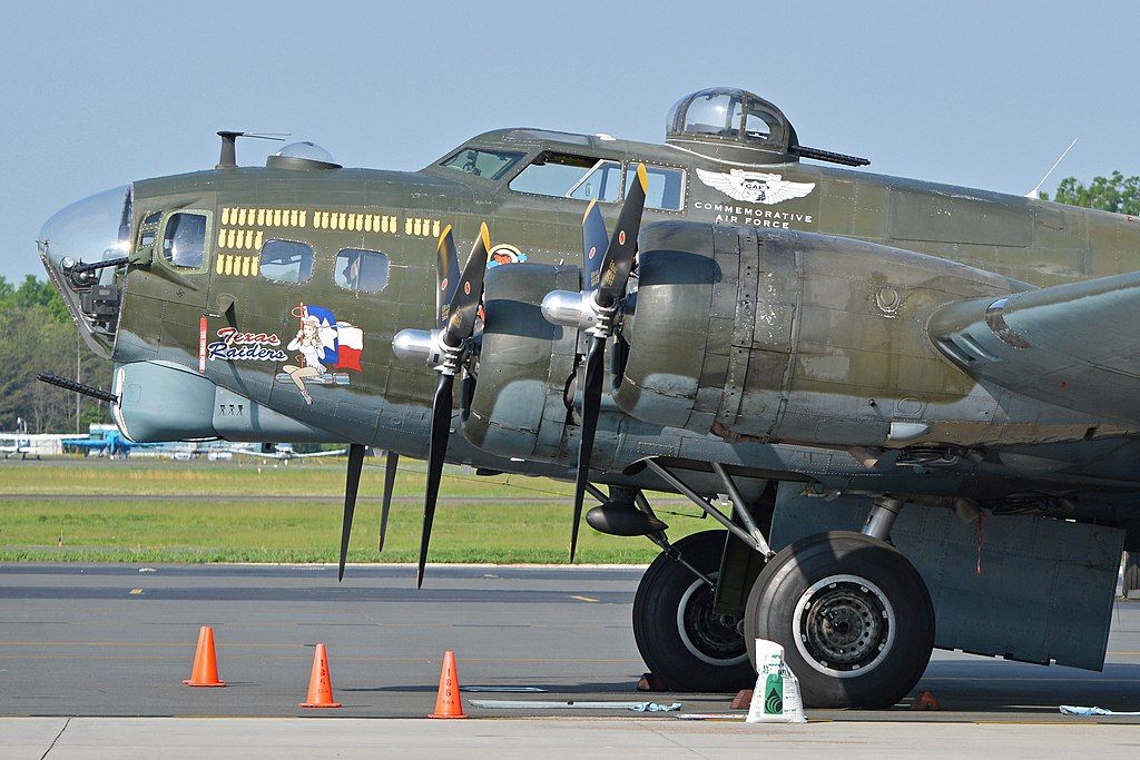 B-17 Flying Fortress at Texas