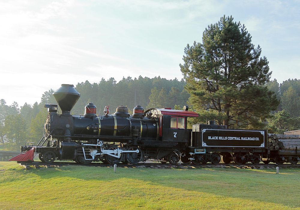 Daytime view of 1880 Train/Black Hills Central Railroad