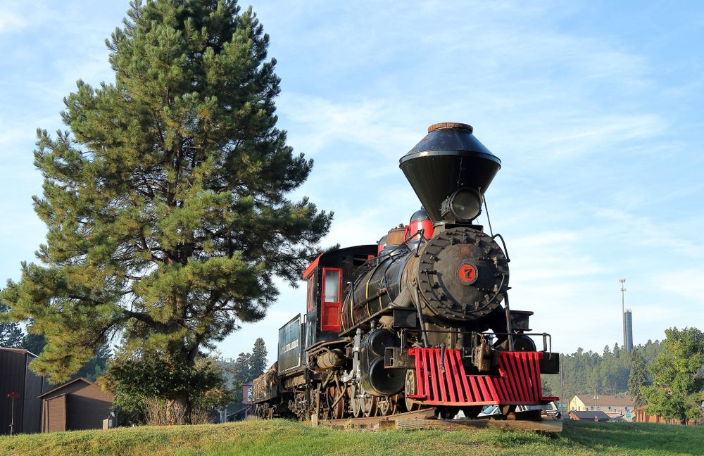 View of 1880 Train/Black Hills Central Railroad