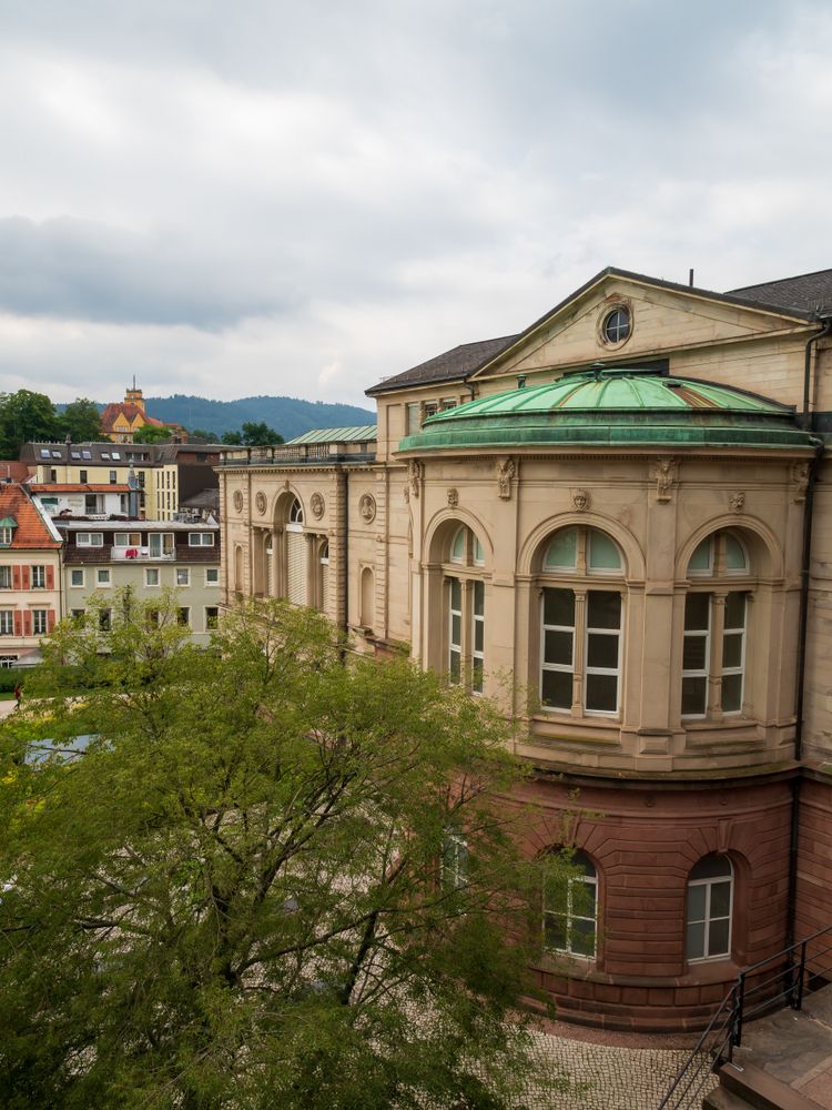 Windows of Friedrichsbad Spa