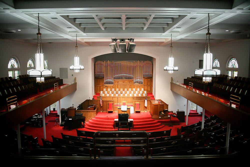 Interior of 16th Street Baptist Church