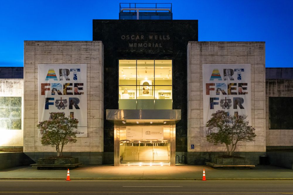 Exterior of the Birmingham Museum of Art