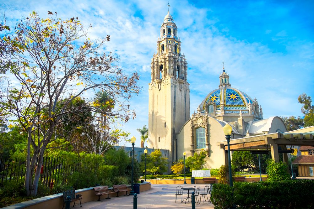 Exterior of the California Tower