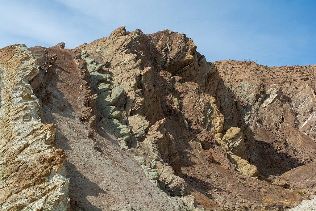 Daytime view of Rainbow Basin Natural Area