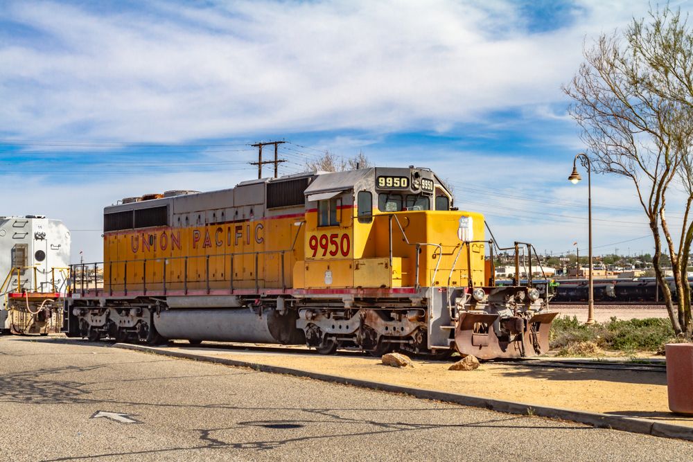 Union pacific train at Western America Railroad Museum