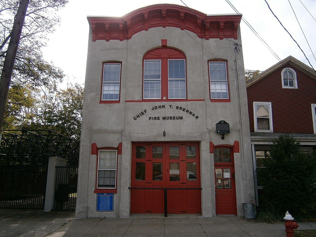 Exterior of John T. Brennan Fire Museum