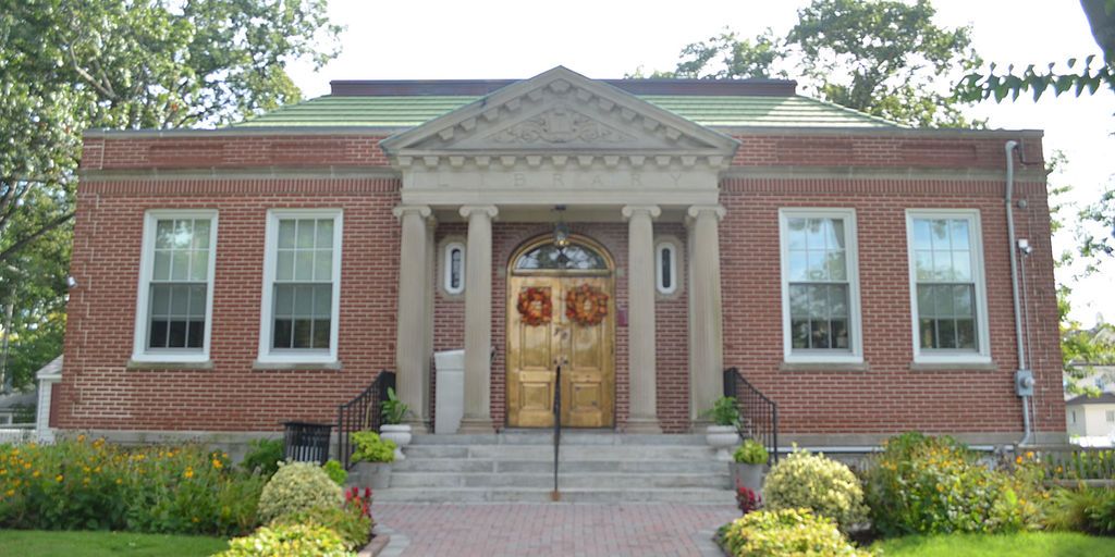 Exterior of Bradley Beach Library