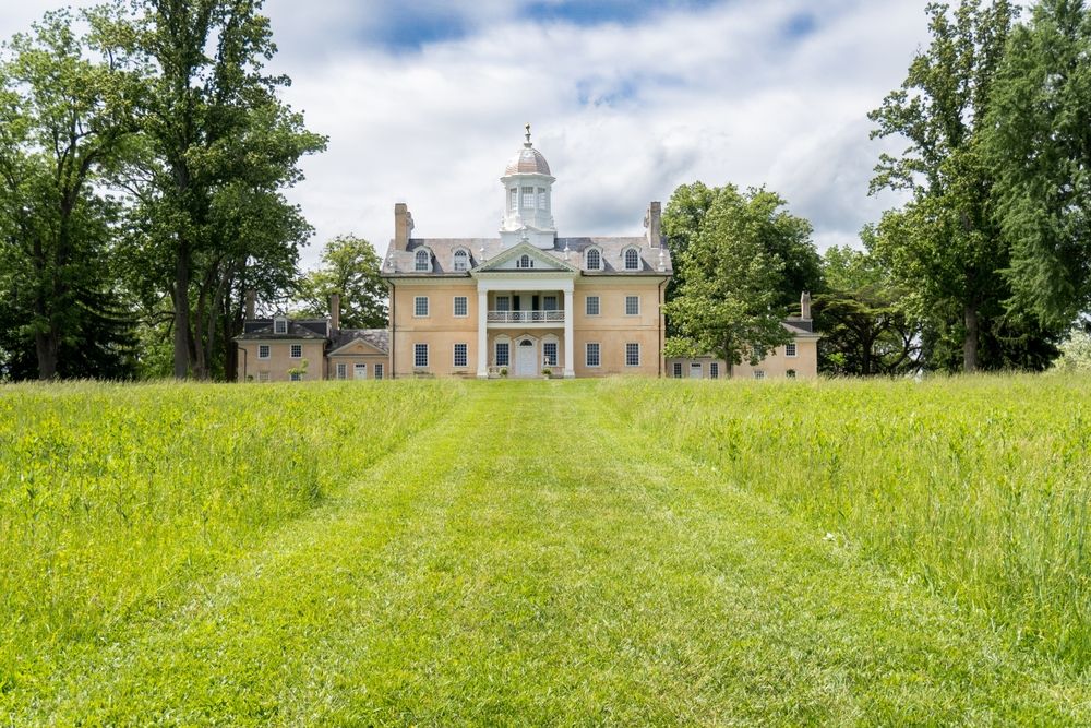 A mansion at Hampton National Historic Site