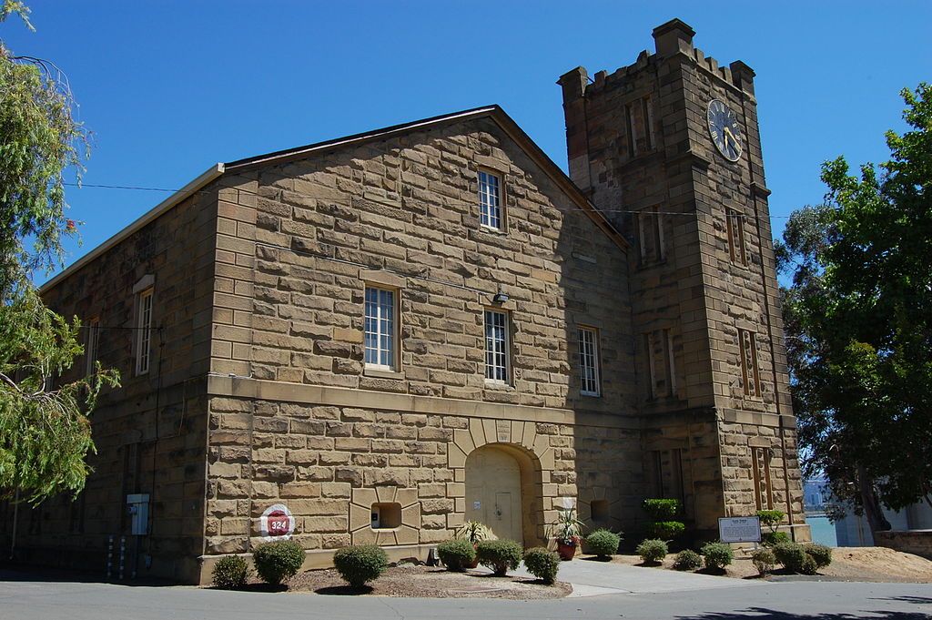 Exterior of the Benicia Clocktower