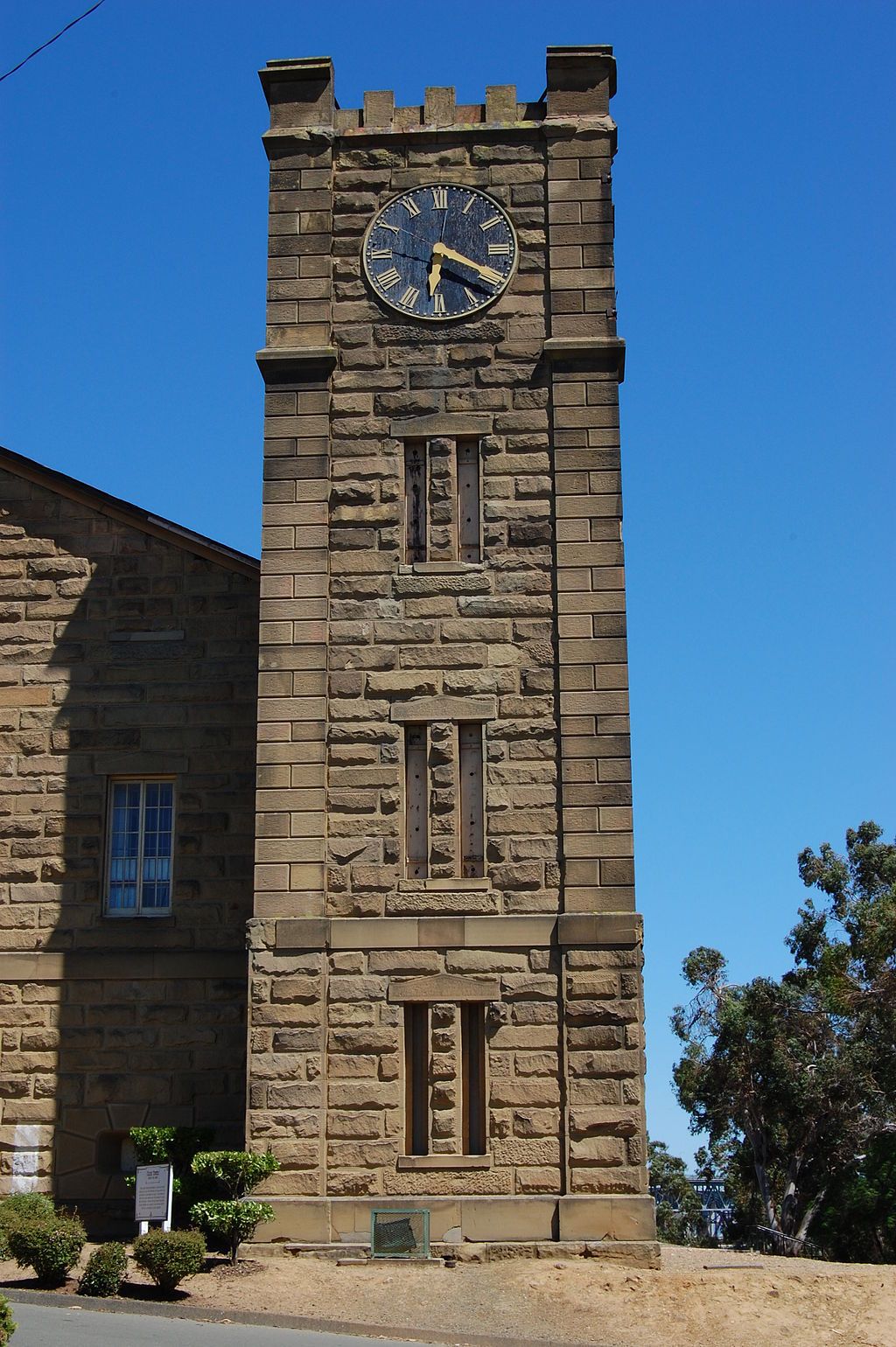 Structure of the Benicia Clocktower