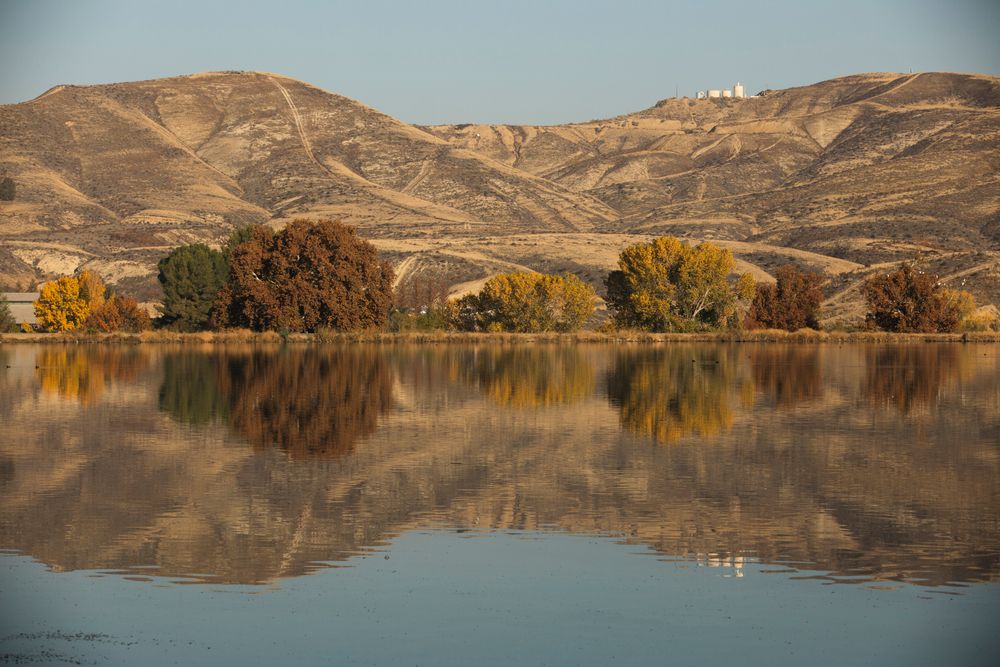 Calm waters of Lake Ming