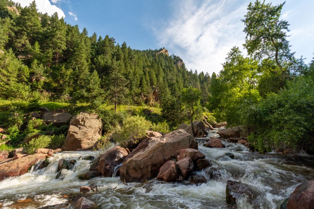 The waters of Eldorado Canyon State