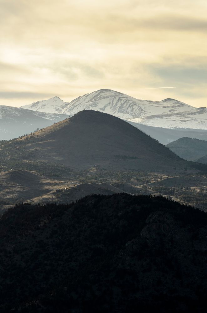 Scenic mountain views from Realization Point