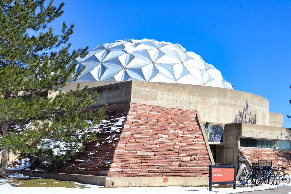 Fiske planetarium at the University of Colorado