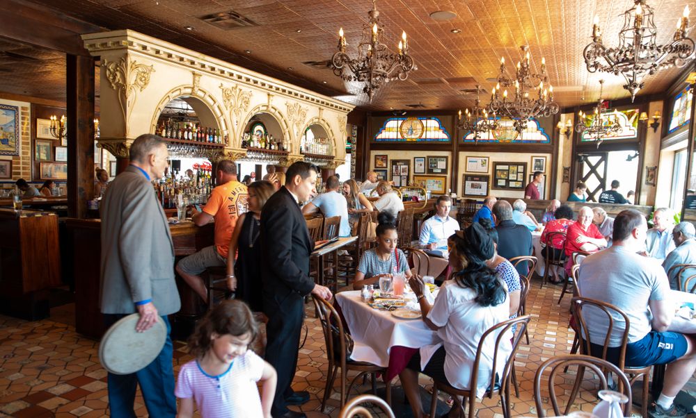 Interior View of Columbia Restaurant