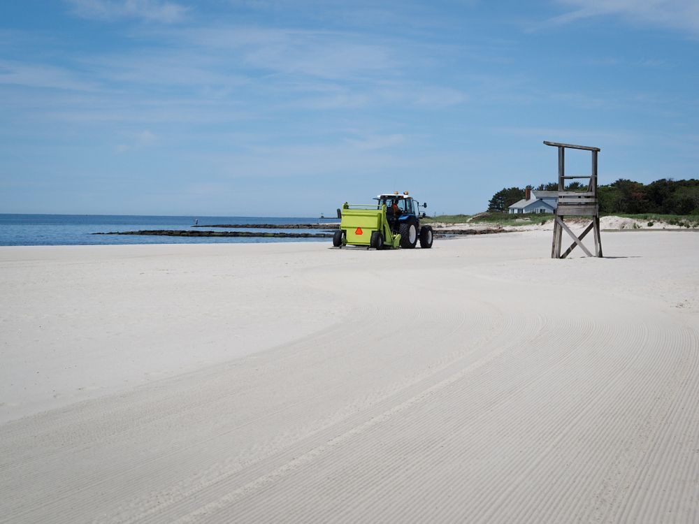 View of Red River Beach