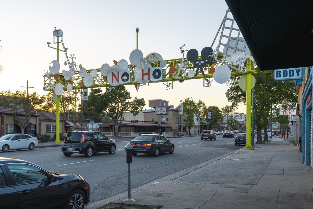 View of NoHo Arts District