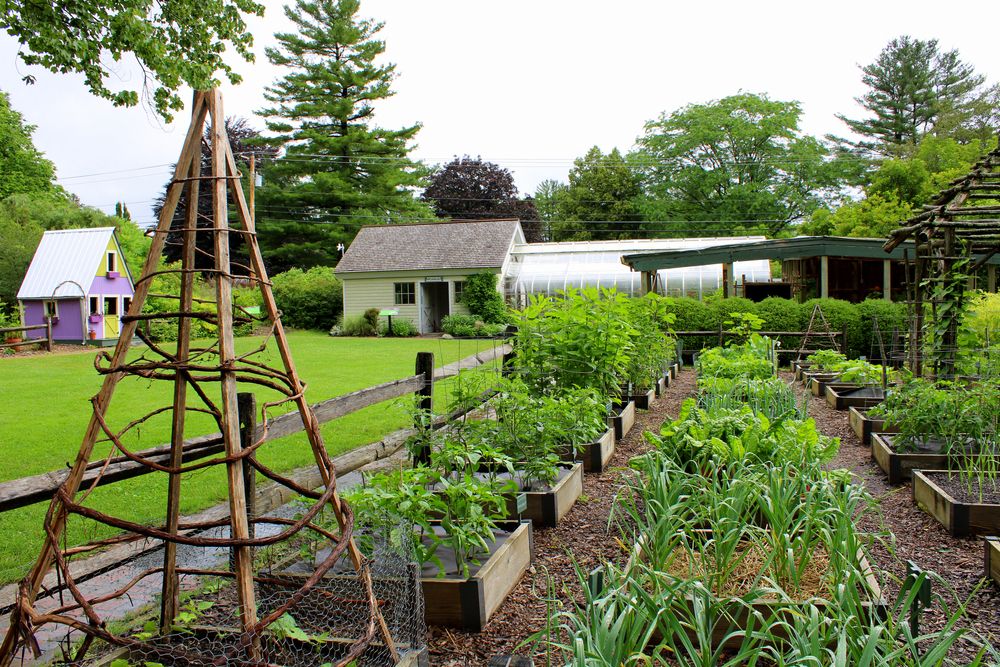 View of Berkshire Botanical Gardens