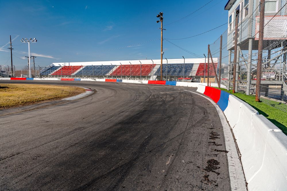 View of Meridian Speedway