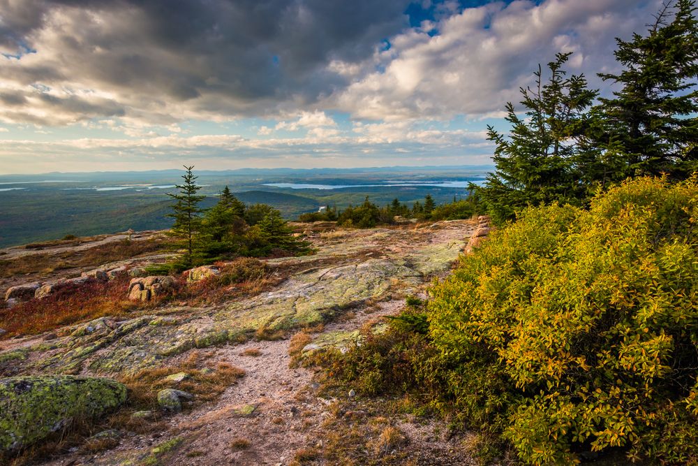 Scenic view from Blue Hill Mountain overlook