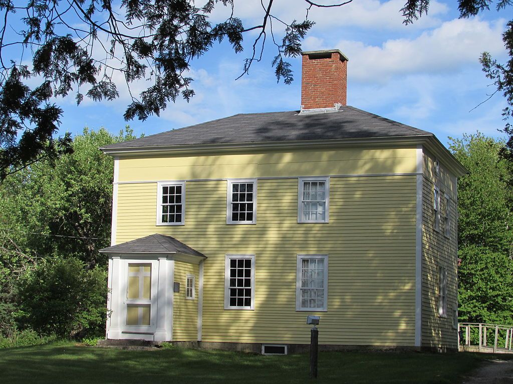 Exterior of the Jonathan Fisher House
