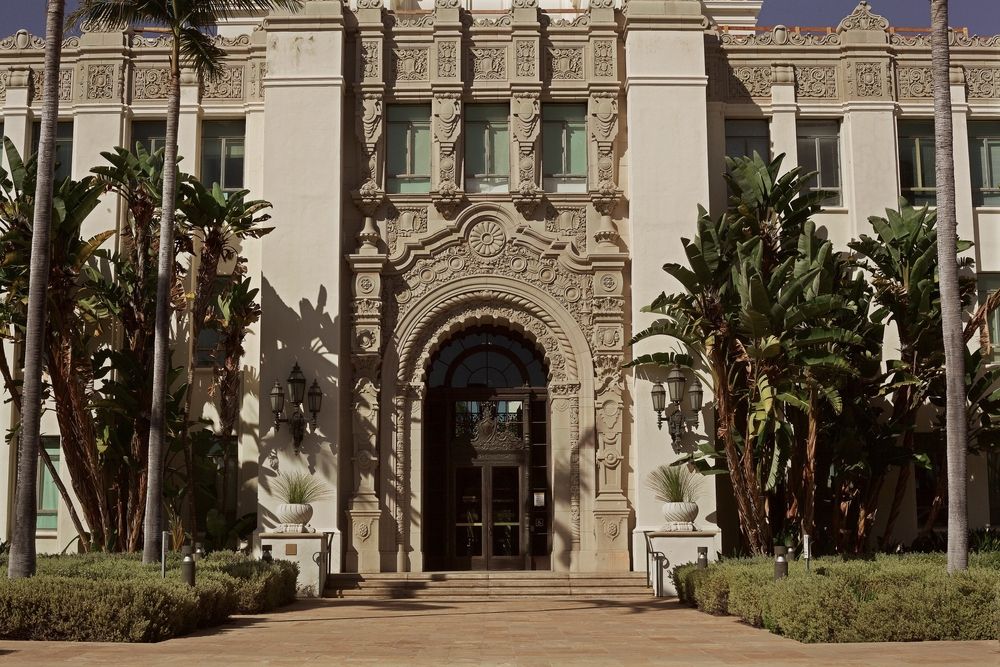 Entrance to the Beverly Hills City Hall