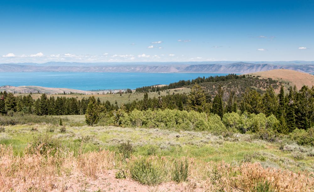 Scenic view of Bear Lake State Park