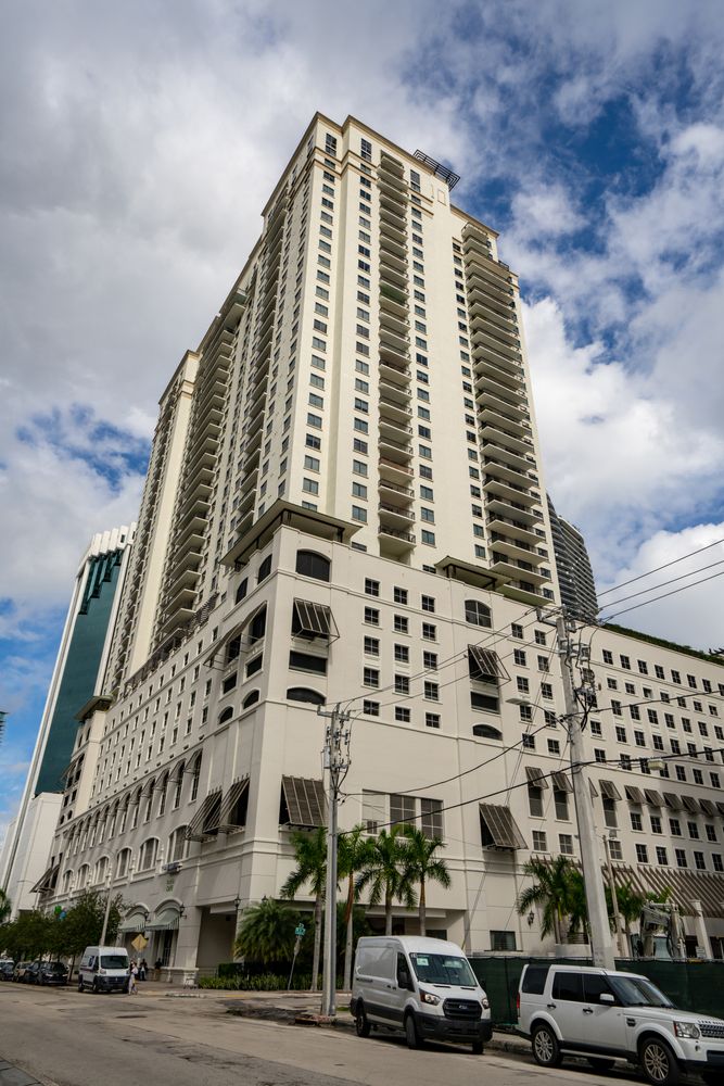 A building at Mary Brickell Village