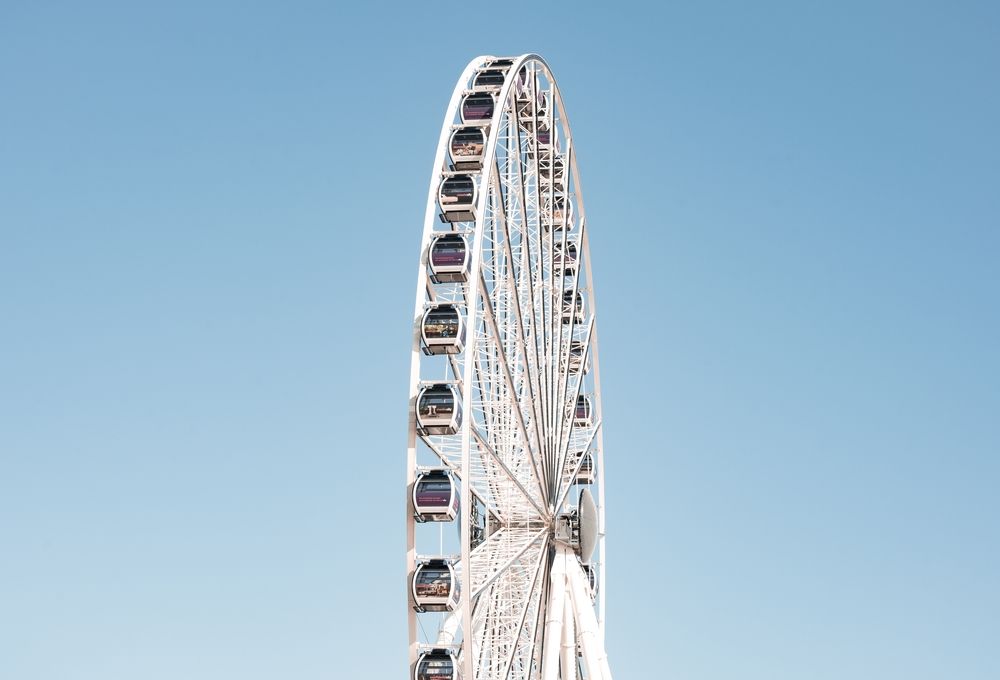 Daytime view of the Skyviews Miami Observation Wheel