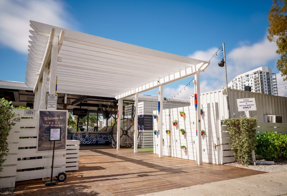 Entrance to The Wharf Miami