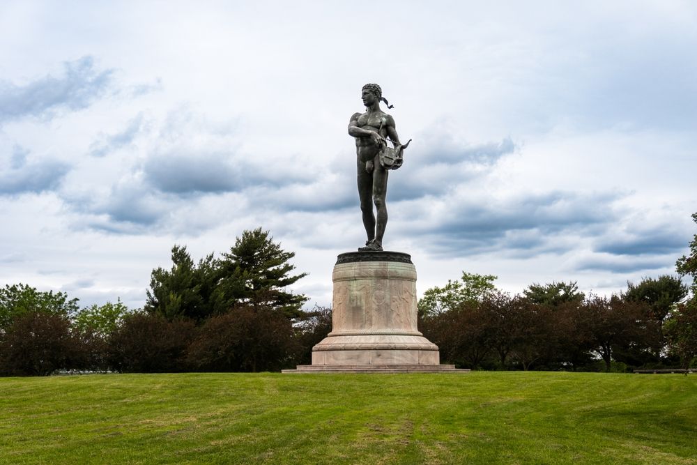 Orpheus statue at Fort McHenry National Monument