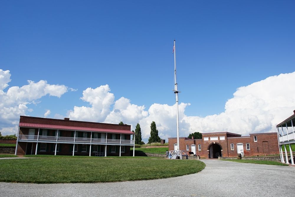 Buildings at Fort McHenry National Monument