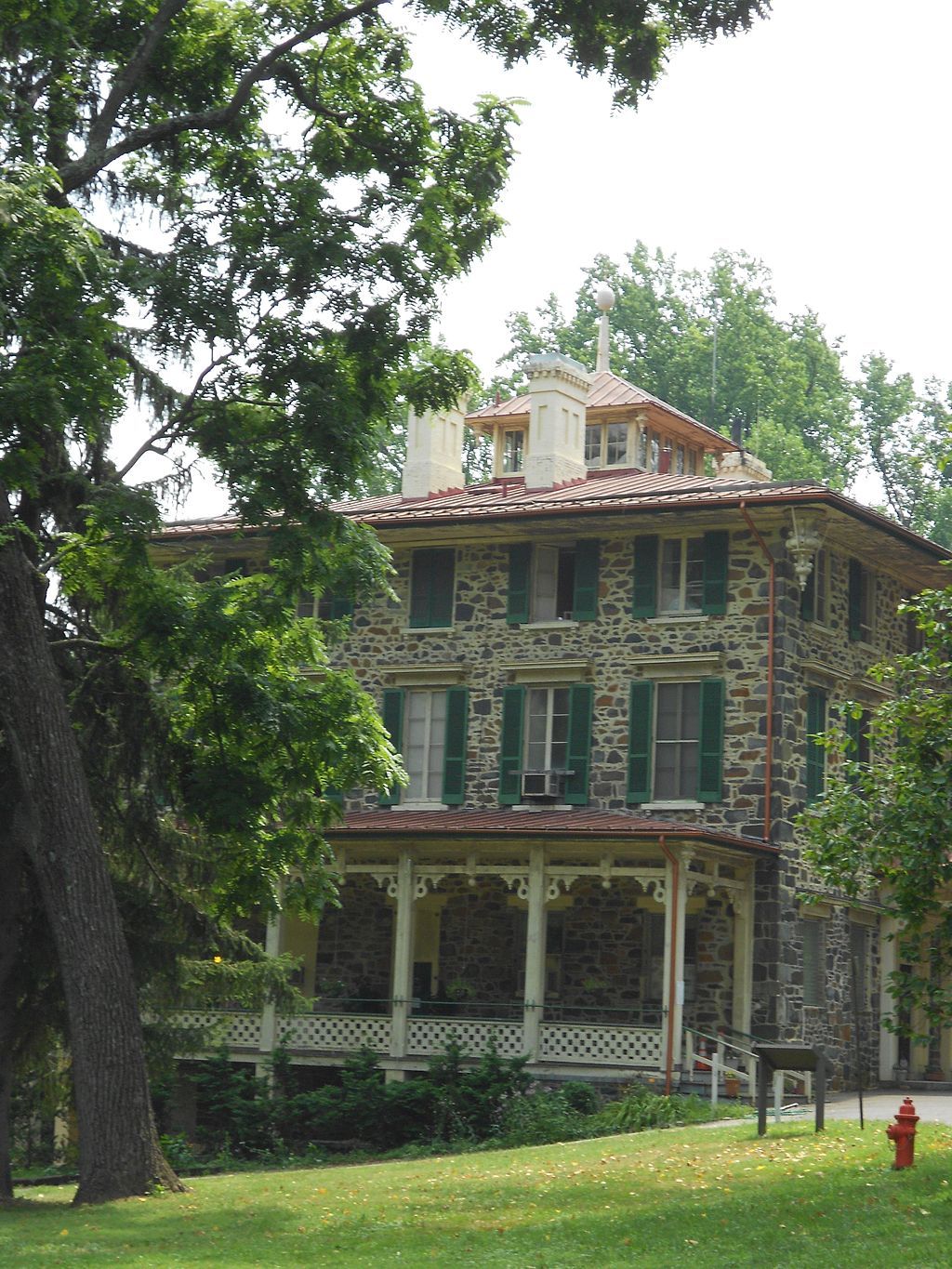 A mansion at Gwynns Falls/Leakin Park