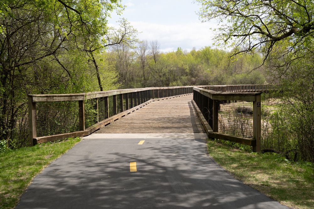 Bridge at Elm Creek Park Reserve