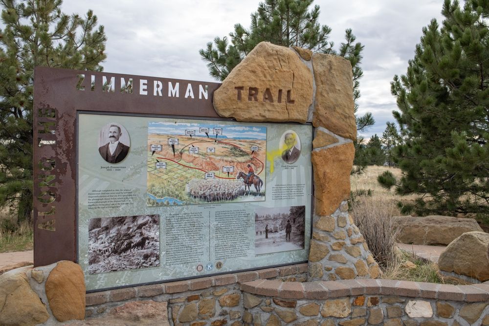 Signage at Zimmerman Park
