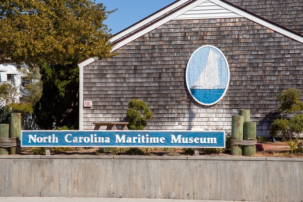 Exterior of the North Carolina Maritime Museum